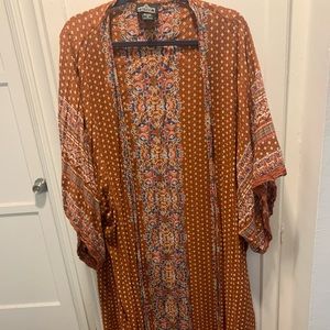 Boho Long Kimono - One Size